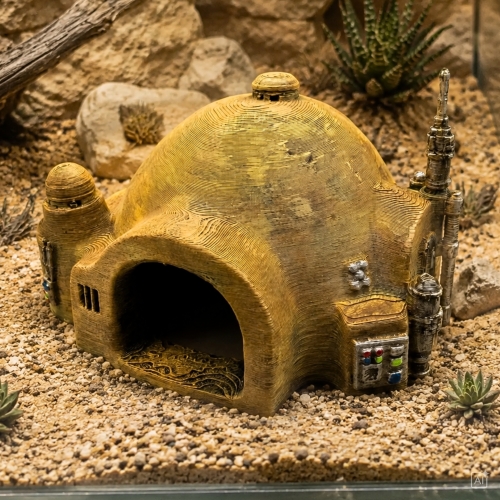 Pustynny Dom Galactic Hideouts – kryjówka do terrarium 140 mm