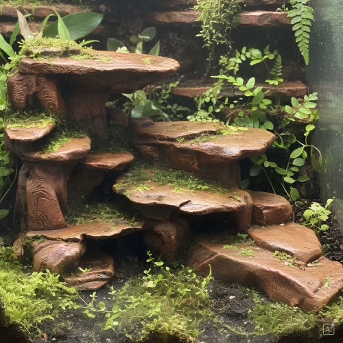 Pustynne Urwisko formacja skalna do terrarium 211 mm