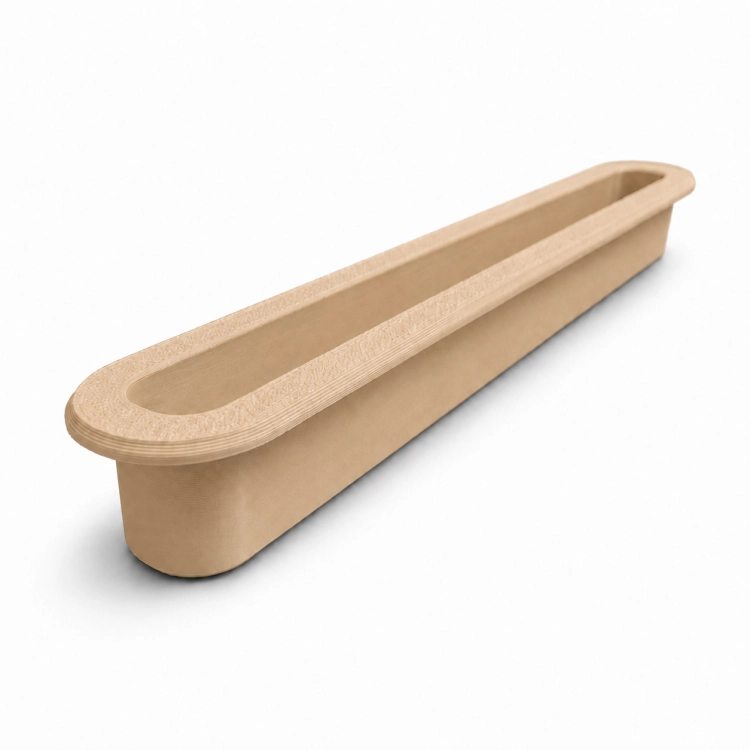 Rozeta wentylacyjna WOOD OAK – profil elementu do płyty 18 mm
