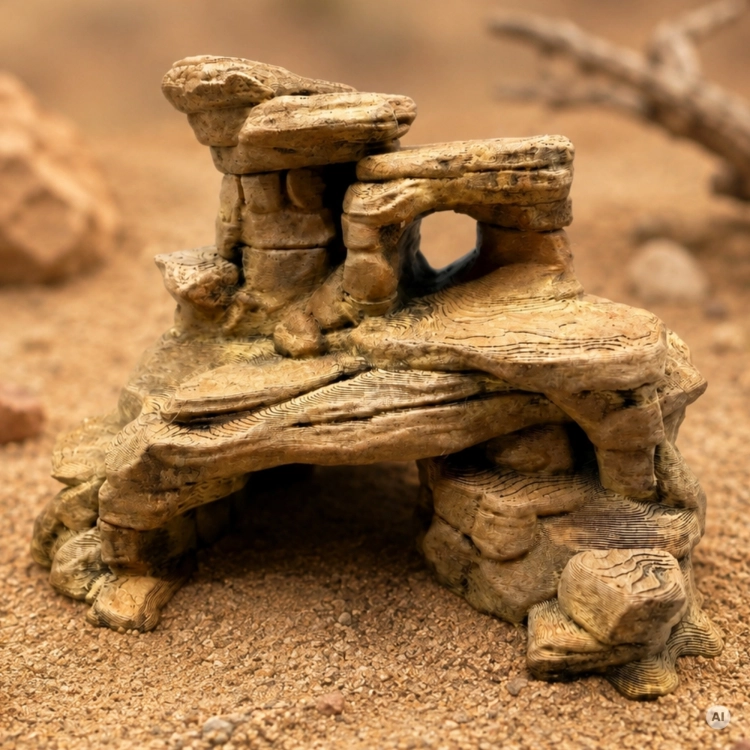 Pustynna Grota XL skała do terrarium 180 x 178 x 119 mm