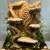 Drzewo Koru 290 mm ścianka z półkami do terrarium – widok z przodu