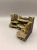Wyspa Moai 240 mm przestrzenne tło 3D do terrarium